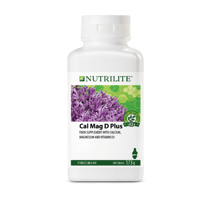 Nutrilite™ Cal Mag D Plus 180 Tablets Vitamins And Supplements